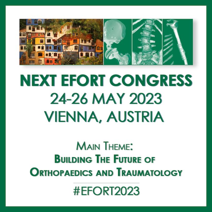 24th EFORT Congress Vienna, Austria 2023